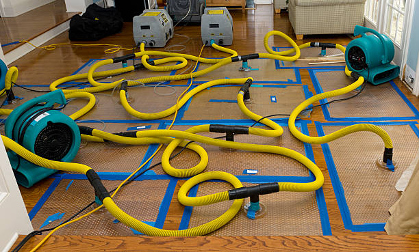 Professional Sewage Cleanup technician working in Fairfield, ME
